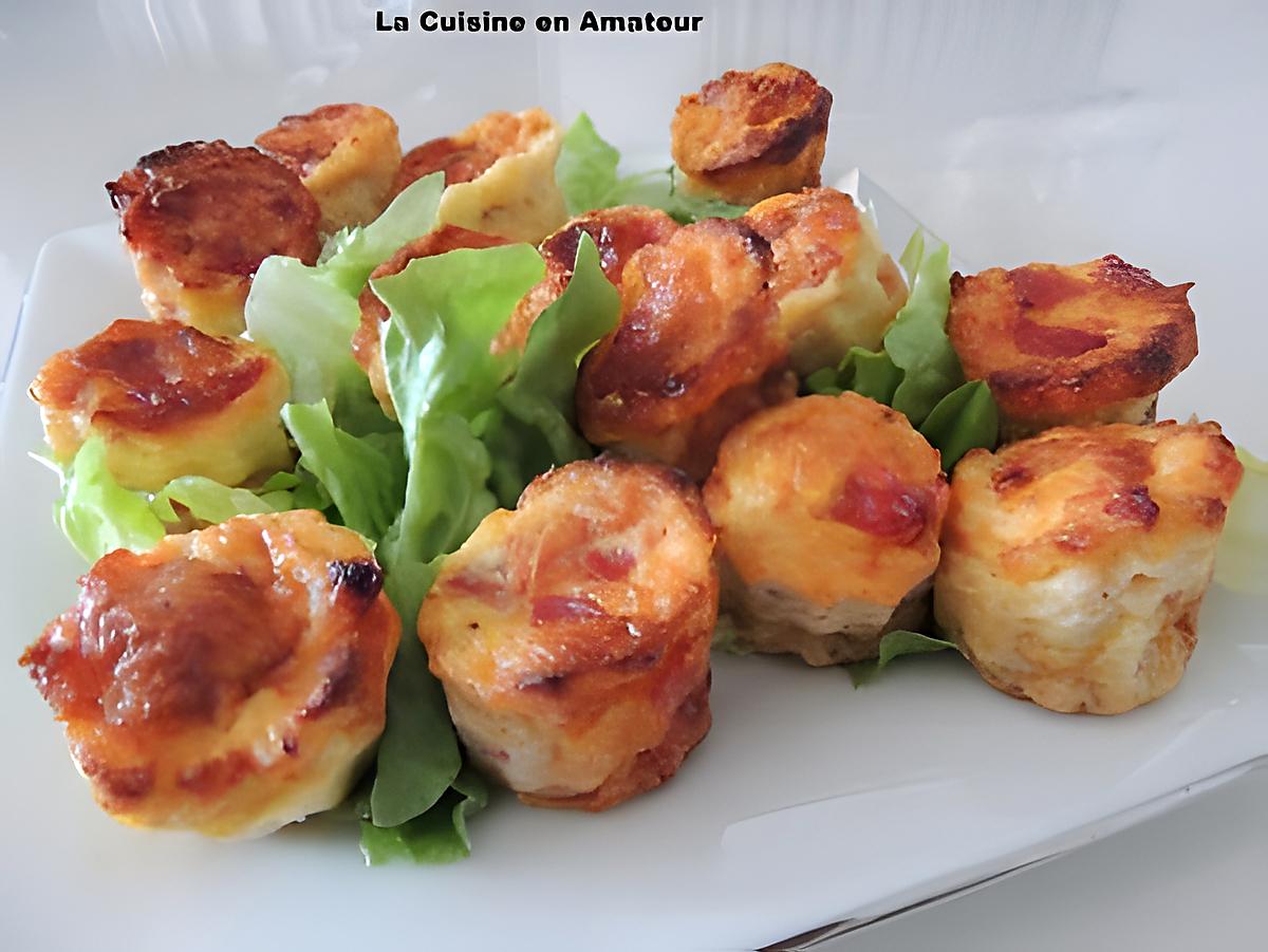 recette Cannelés chorizo et Emmental