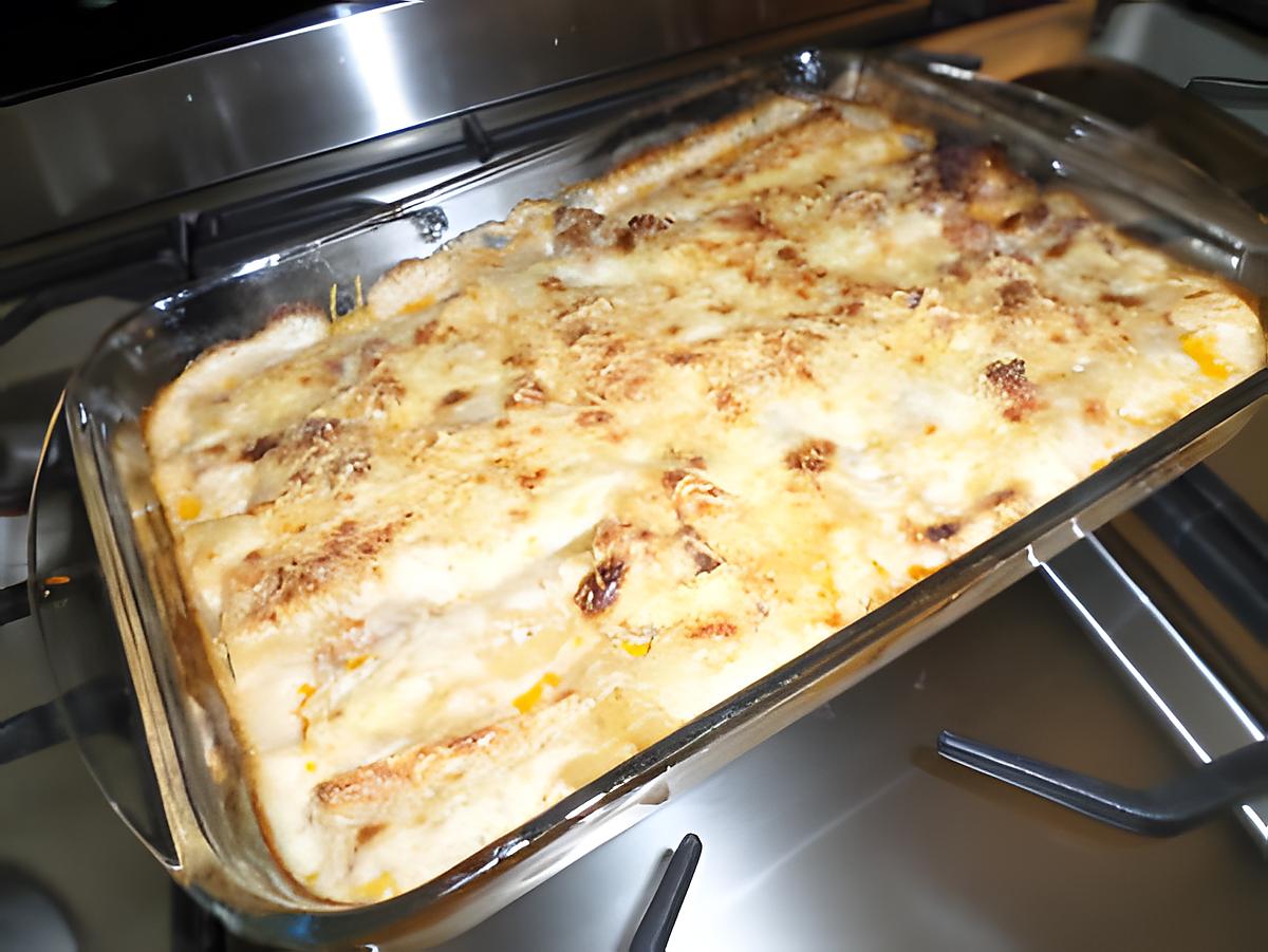 recette Cannelloni au poulet et mozzarella