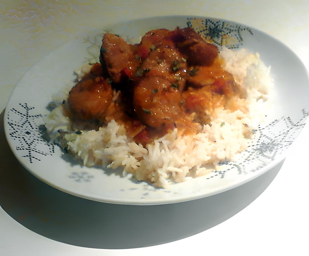 recette Rougail saucisse