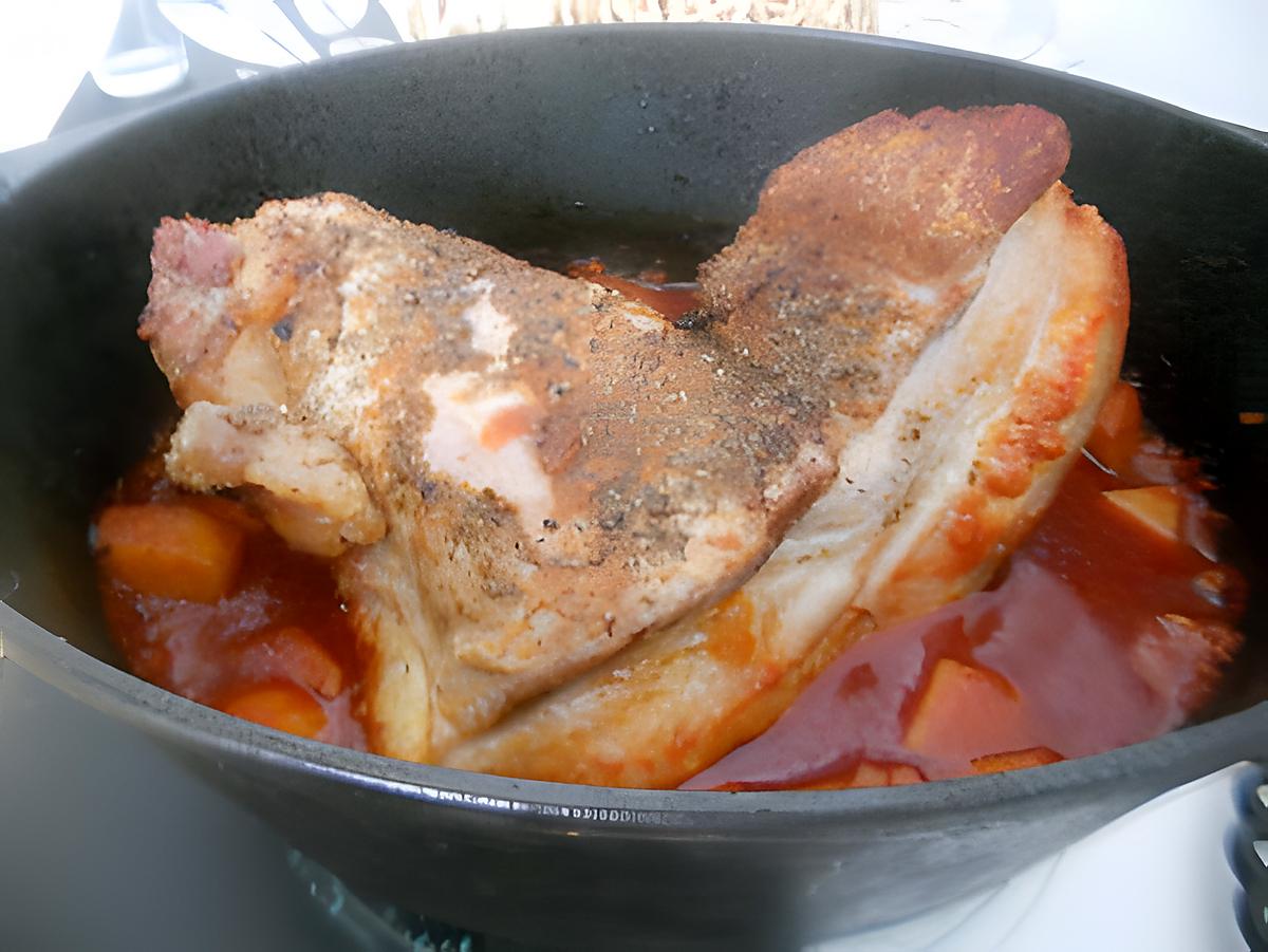 recette Poitrine de porc de Jeanmerode