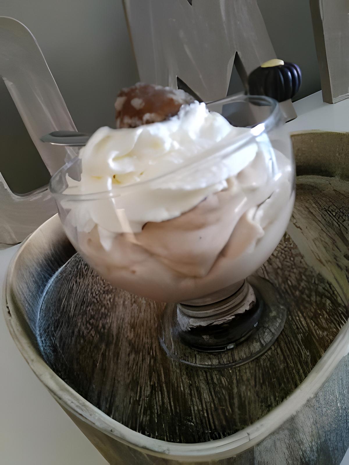 recette Mousse à la créme de marron et mascarpone viennoise