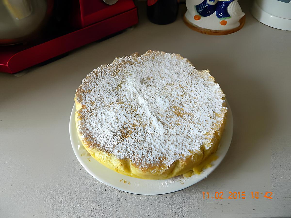 recette Gâteau magique aux pommes