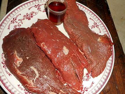 recette Steak flambé au cognac