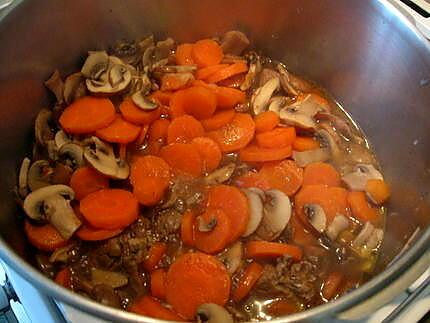 recette Boeuf carottes au bouillon de boeuf