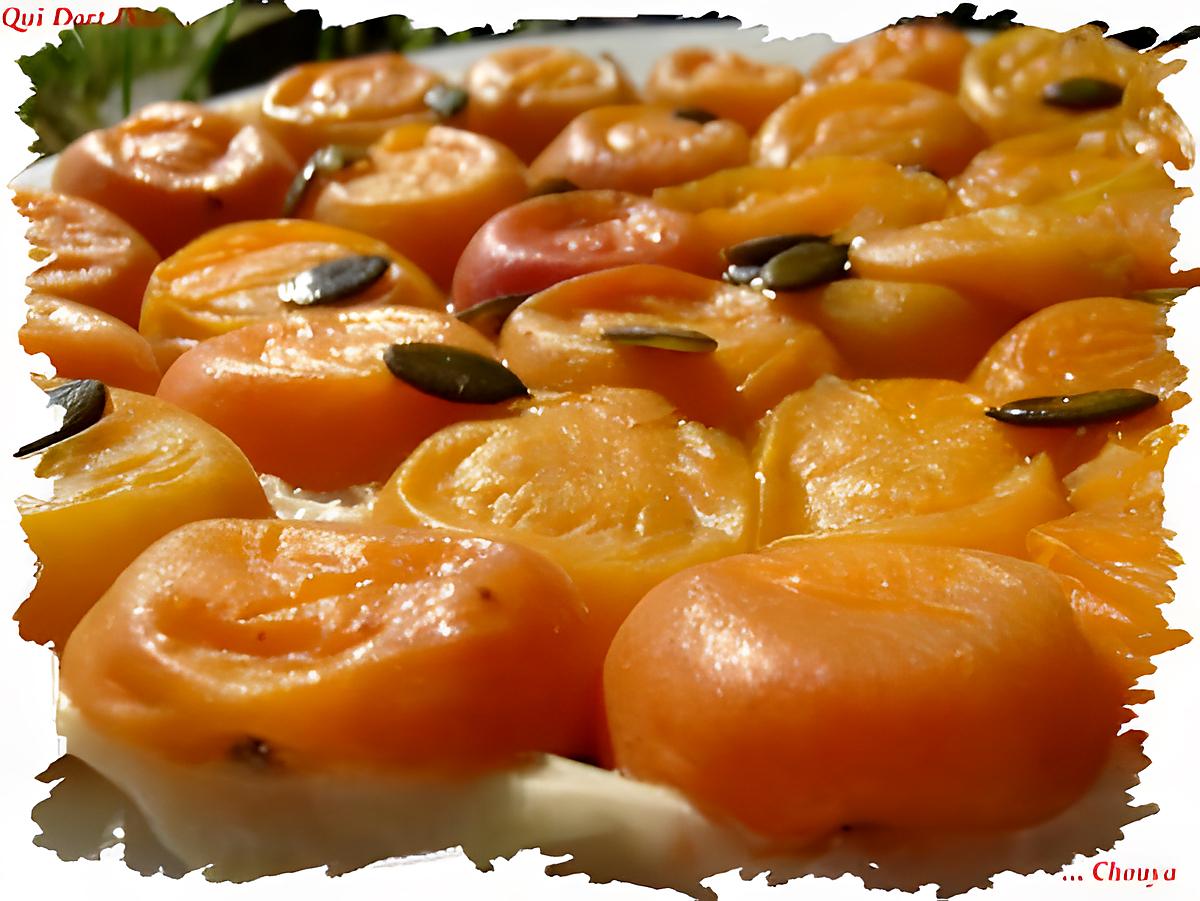 recette Ooo Tatin d'abricots en Filo ! ooO