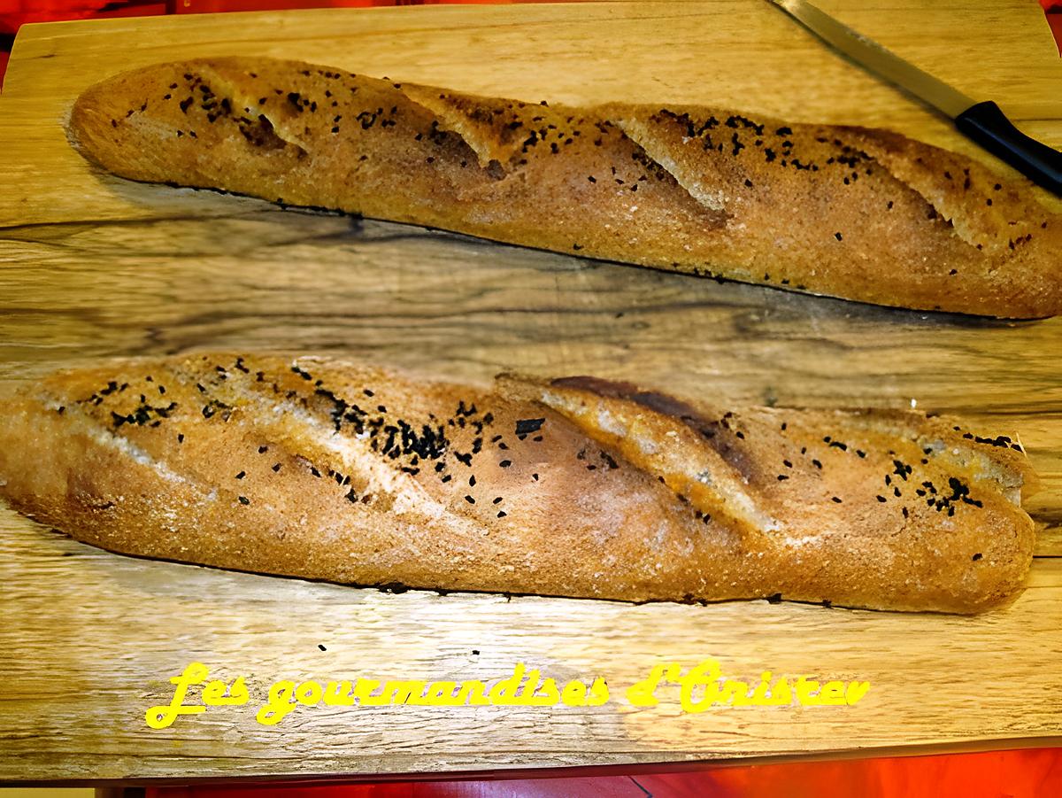 recette Baguettes au son de blé et d’avoine