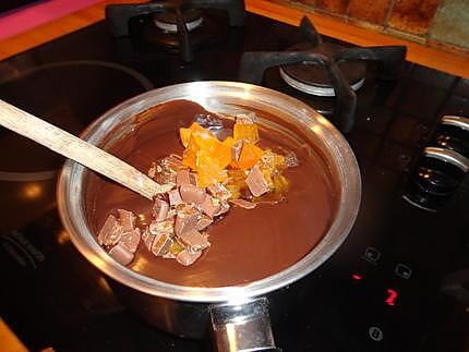 recette fondant au chocolat pour la ST VALENTIN de CHOUPY "bonne st valentin "