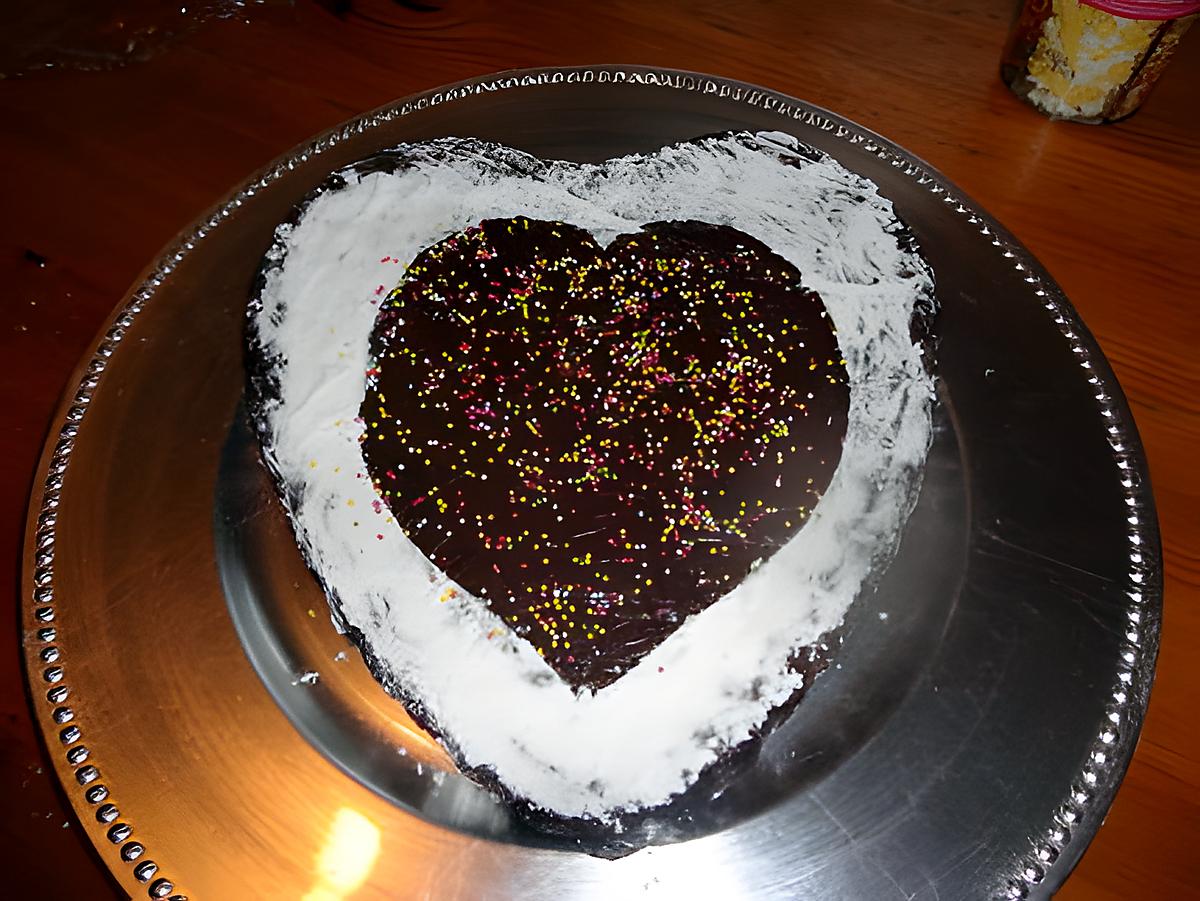 recette fondant au chocolat pour la ST VALENTIN de CHOUPY "bonne st valentin "