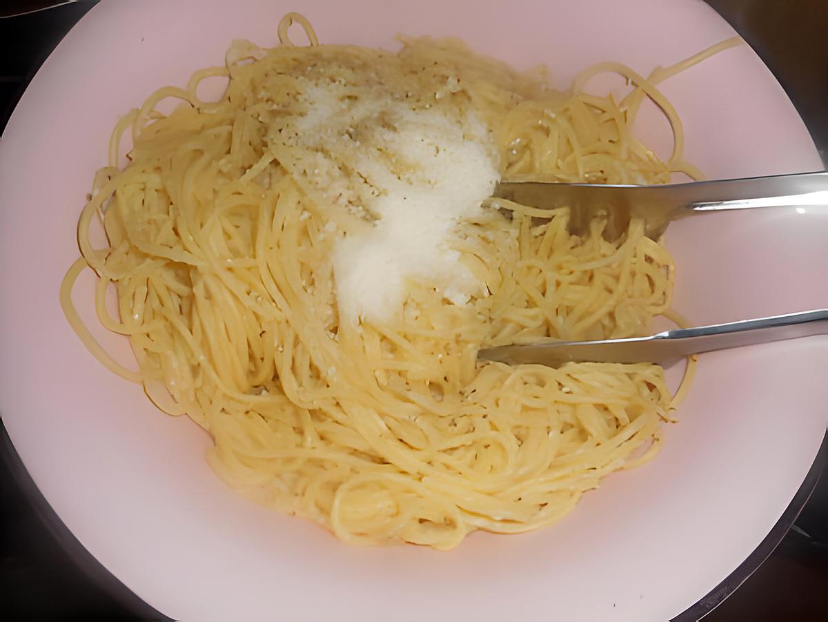 recette Spaghetti cacio e pepe