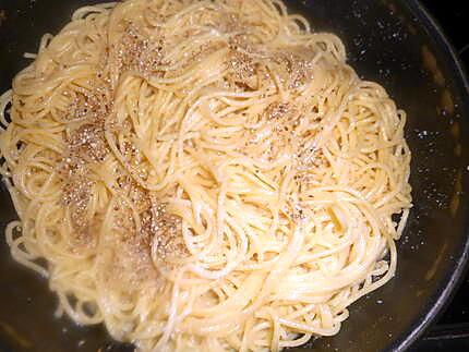 recette Spaghetti cacio e pepe