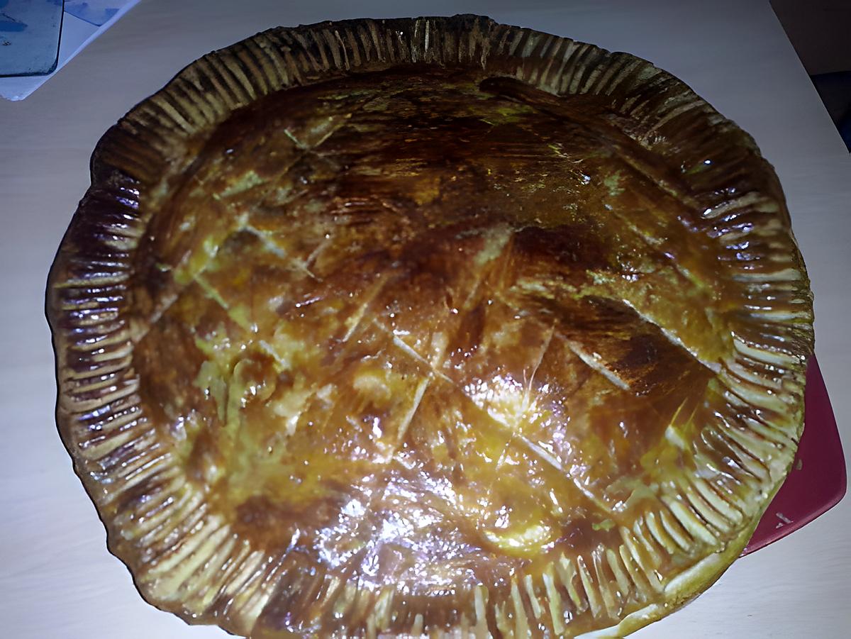 recette Galette des rois poires / chocolat