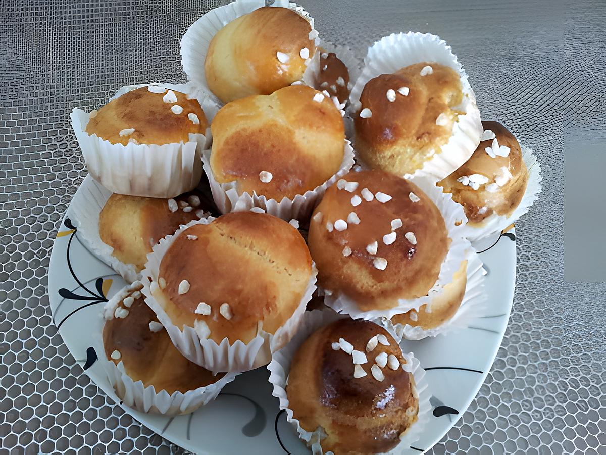 recette Brioches individuelles