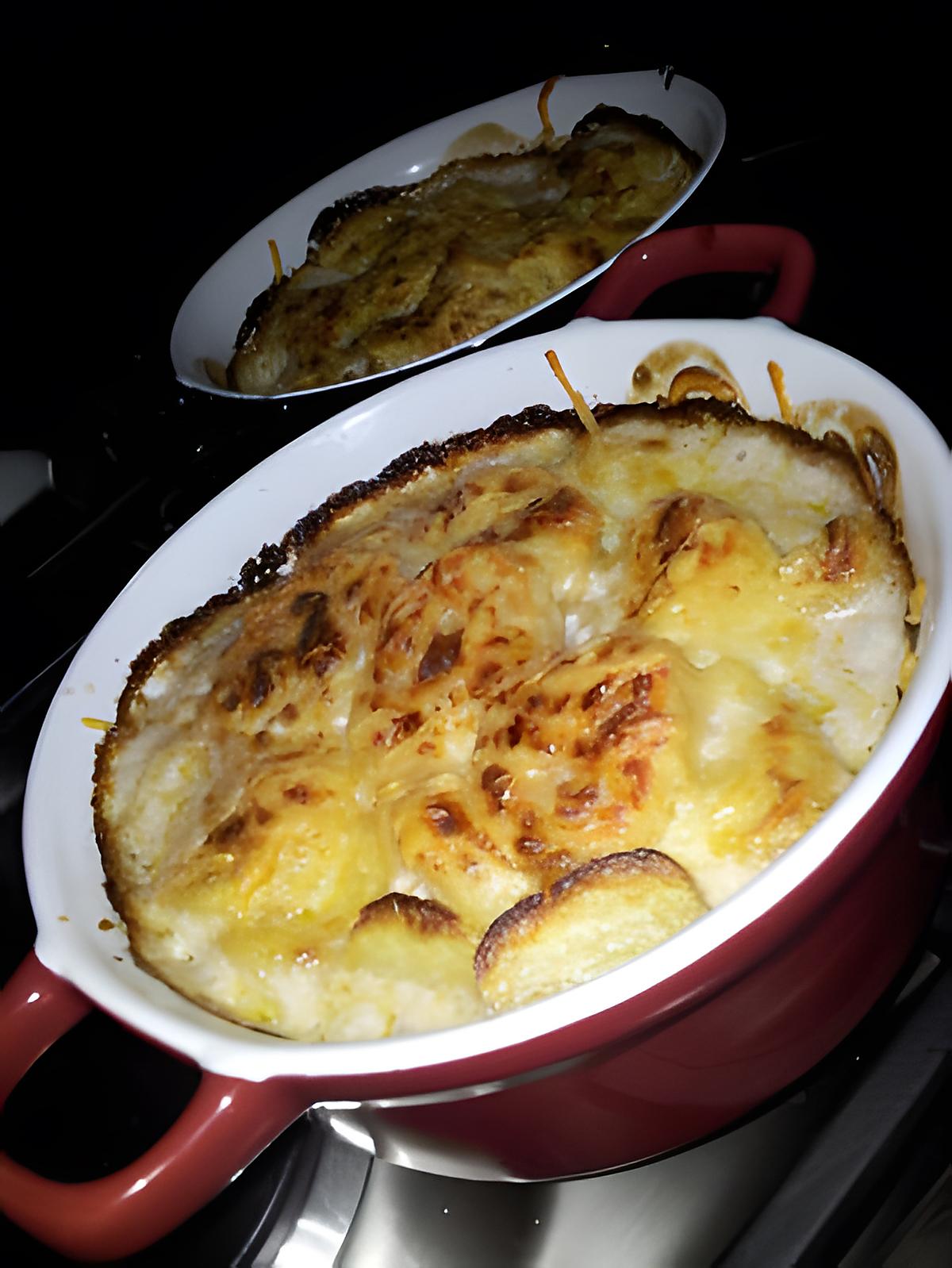 recette Gratin dauphinois au fois gras