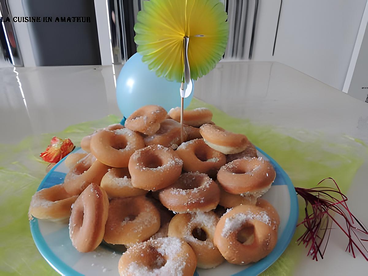 recette Minis donuts