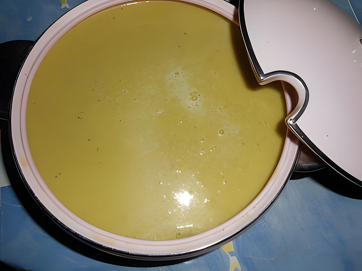 recette Velouté de vert de poireaux