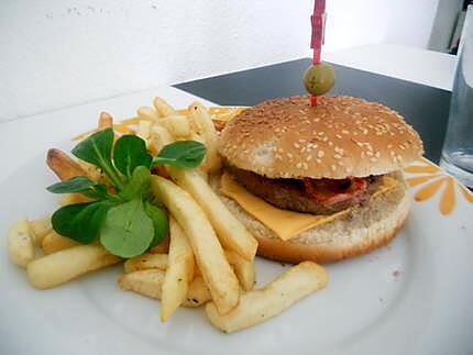 recette Bacon burger