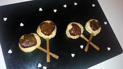 recette Sucettes au Nutella