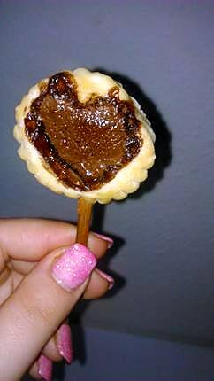 recette Sucettes au Nutella