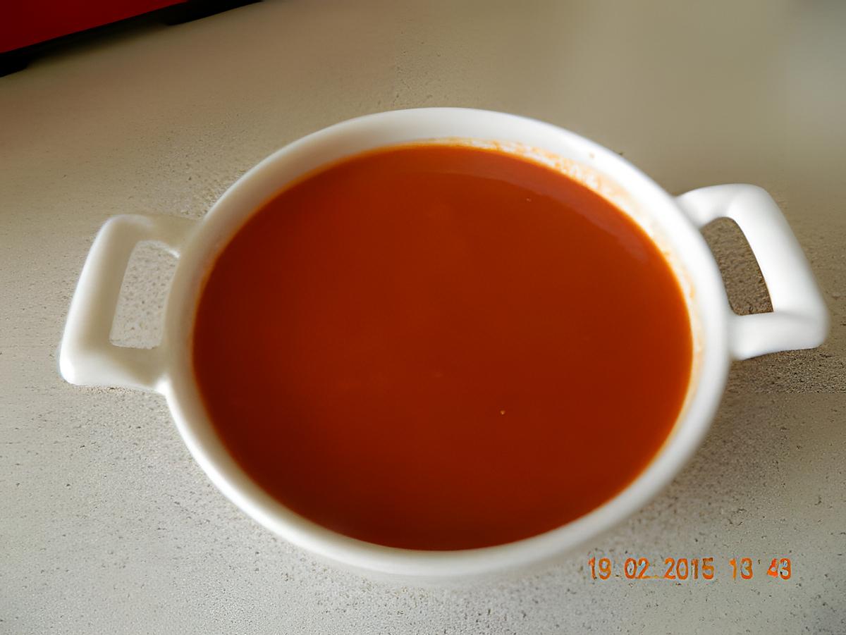 recette Velouté de tomates