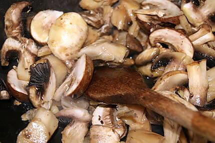 recette Dos de cabillaud à l'oriental et aux trois champignons