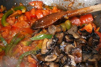 recette Dos de cabillaud à l'oriental et aux trois champignons