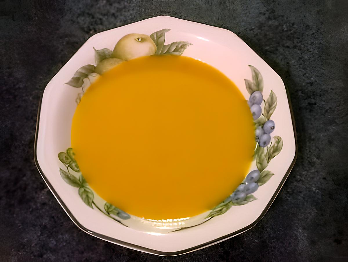 recette Velouté carottes panais poireaux (thermomix)