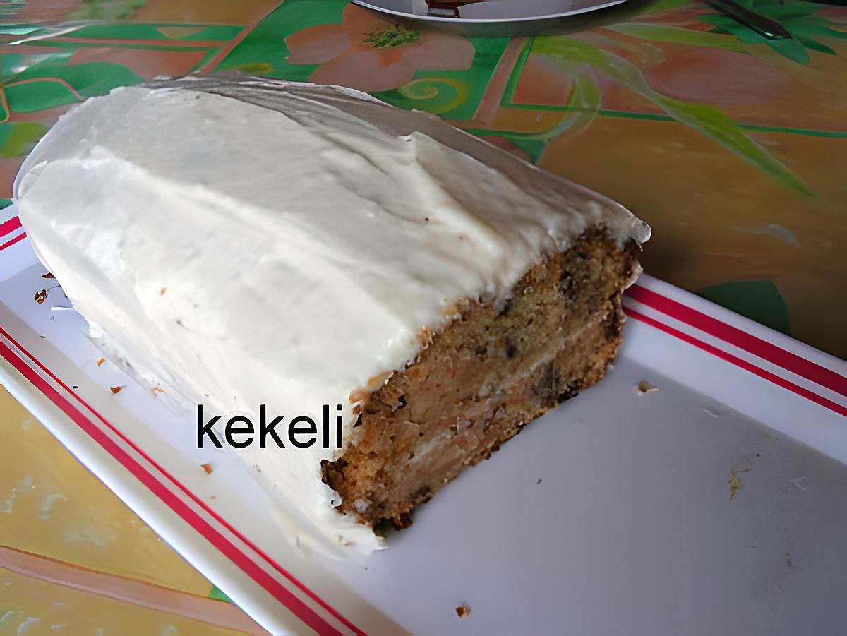 recette Carrot cake