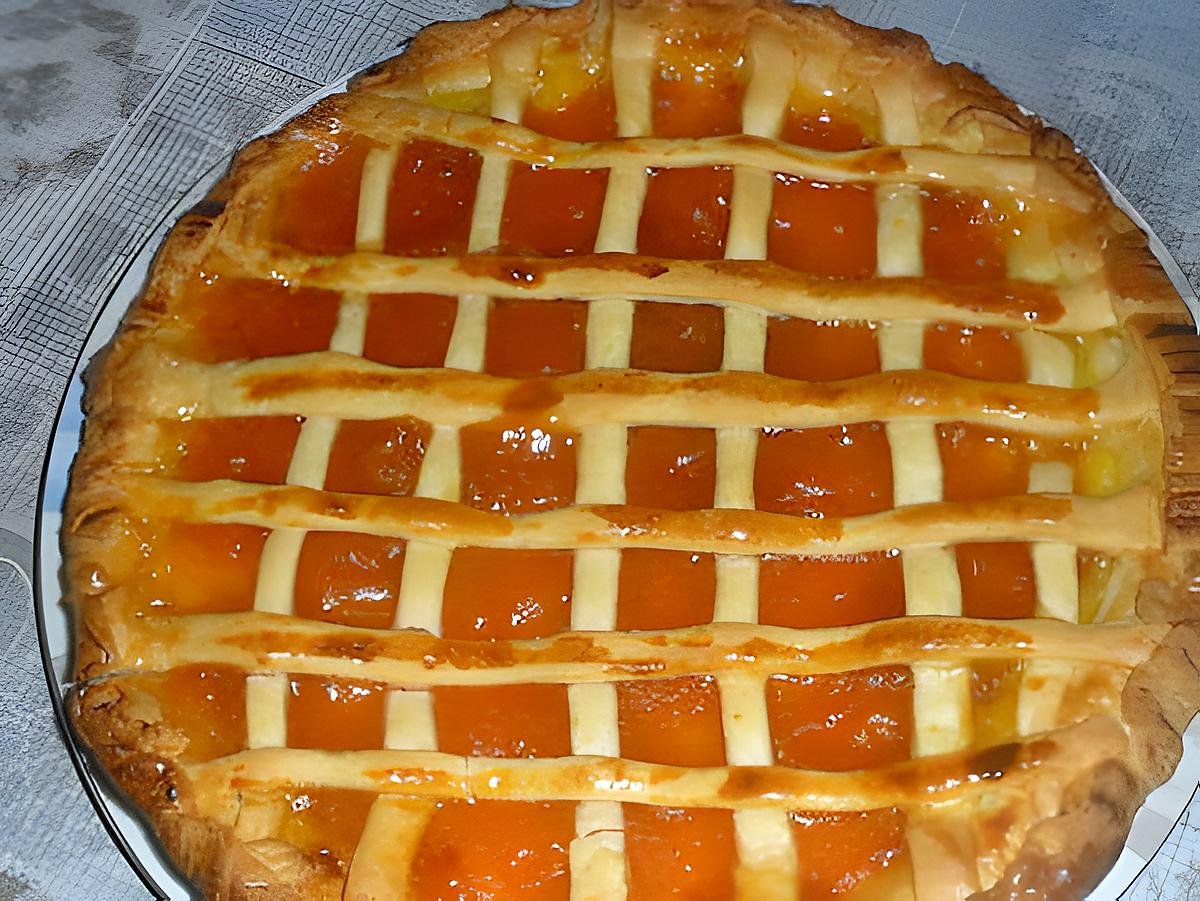 recette tarte aux abricots de par chez nous