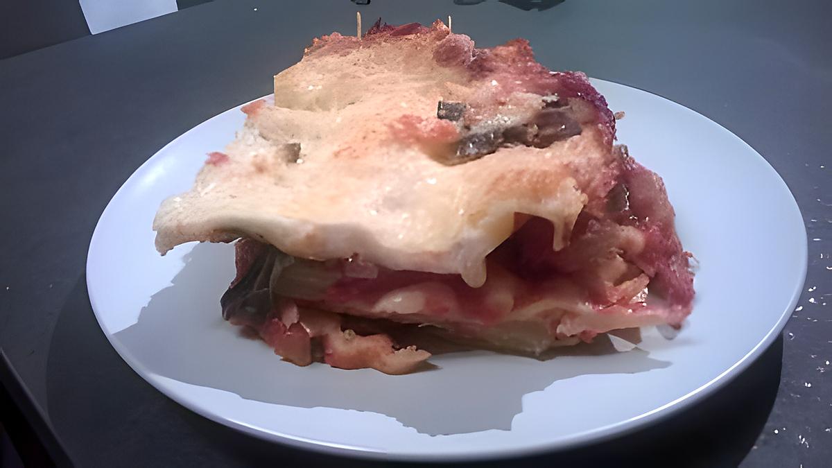 recette lasagnes aux blettes