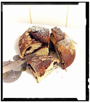 recette brioche escargot au nutella