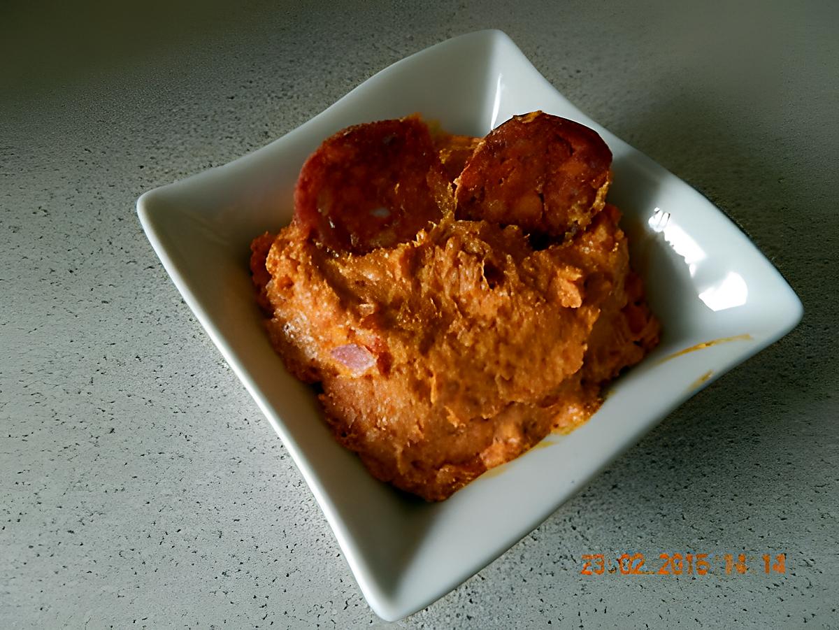 recette Crème de Chorizo