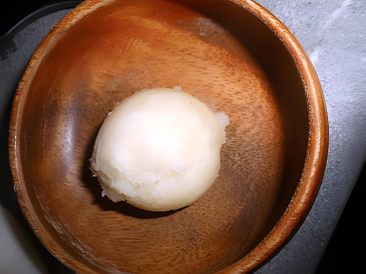 recette sorbet au ananas