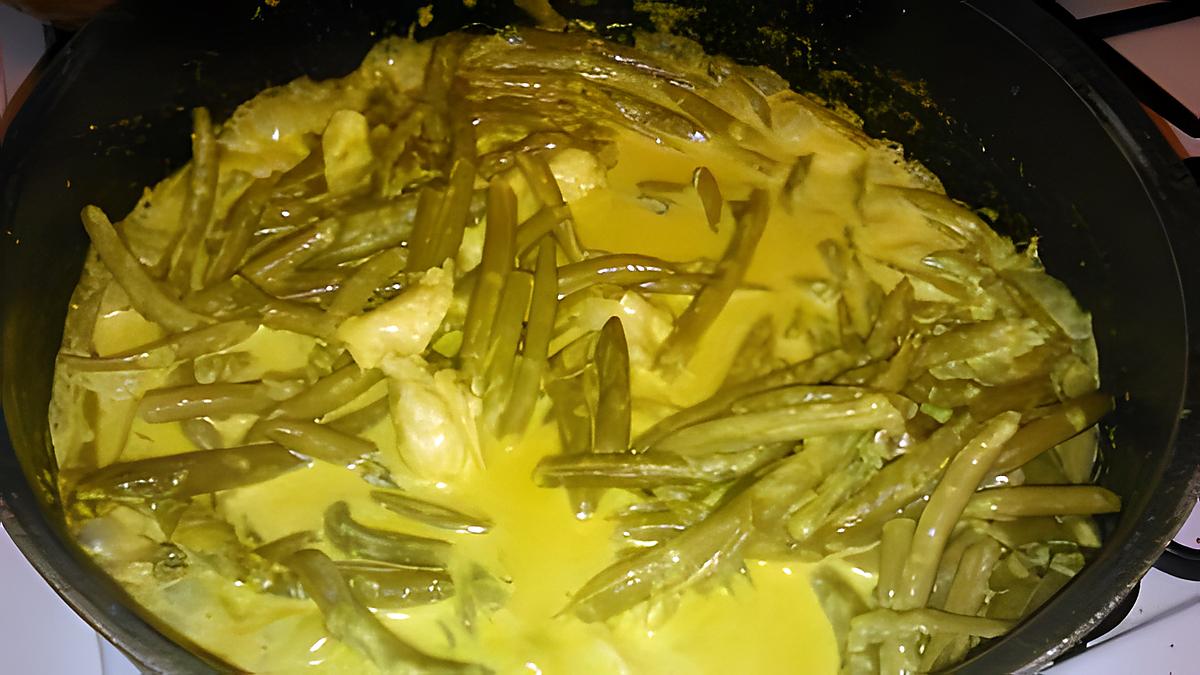 recette Haricots vert au curry