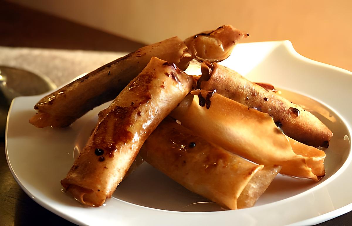 recette Rouleaux croustillants à la banane (Turon Pinoy)