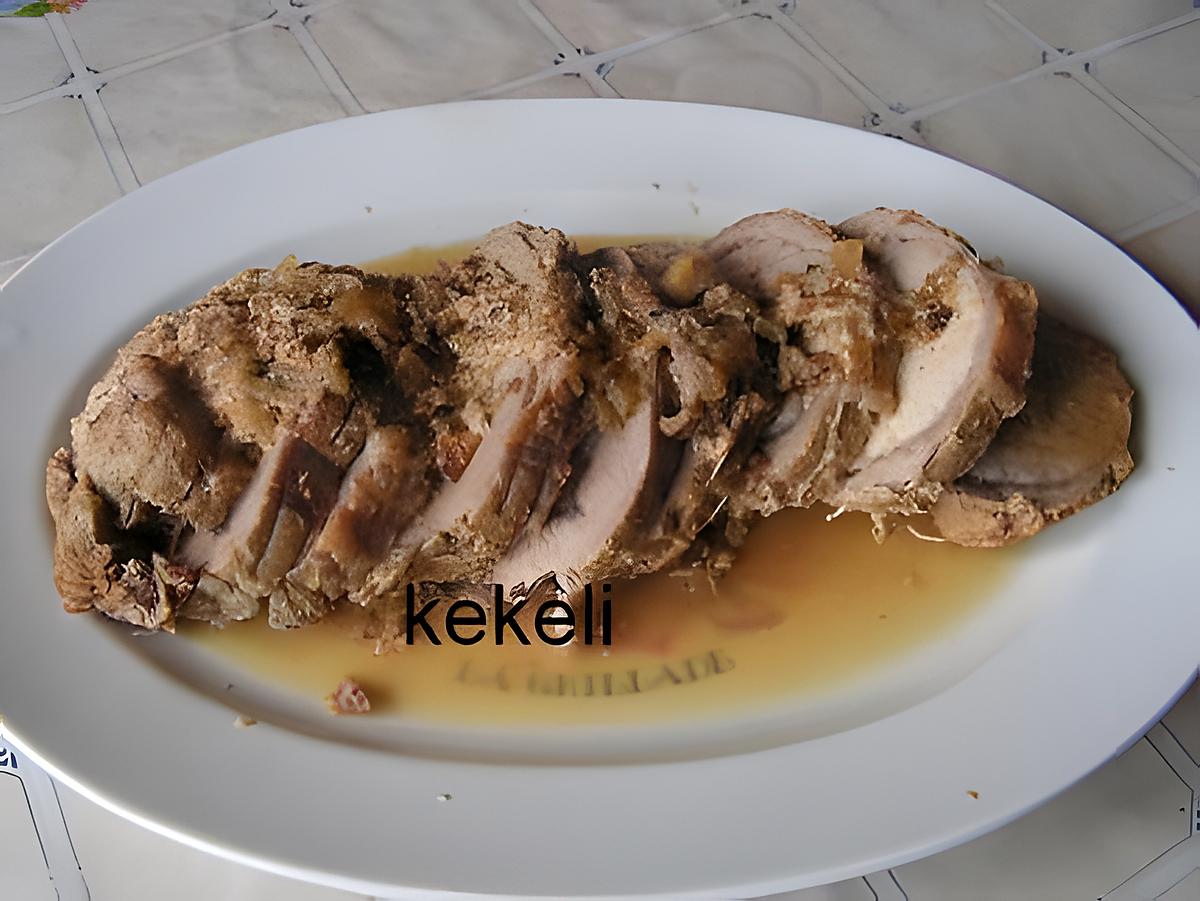 recette Rôti de porc au lait