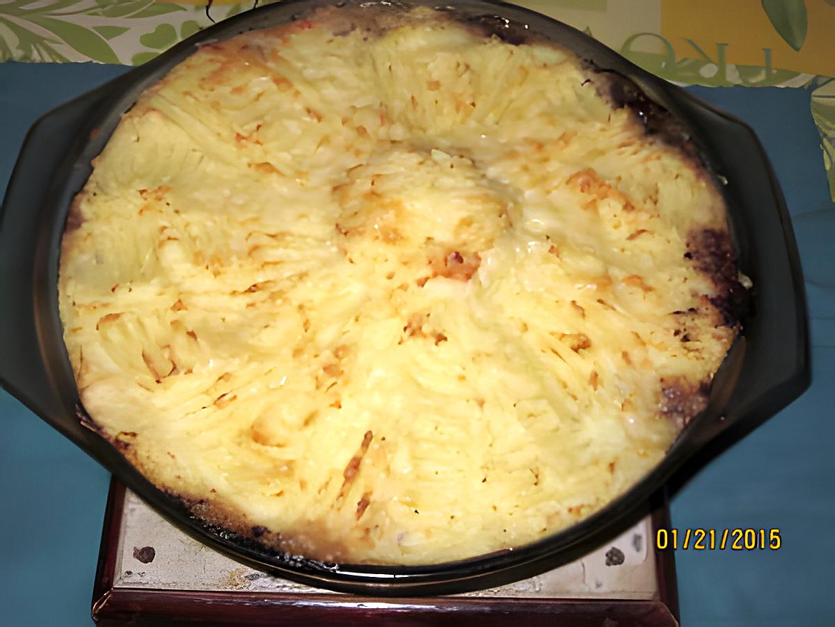 recette parmentier de flemmarde