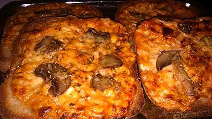 recette Tartines gratinées