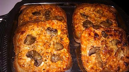 recette Tartines gratinées