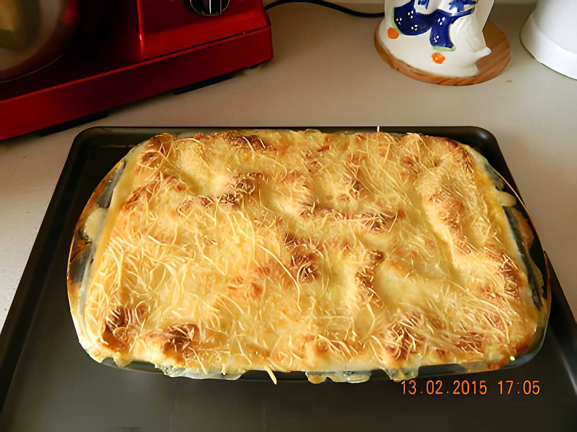 Recette de Lasagnes aux thon
