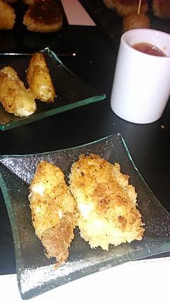 recette Bâtonnet de Mozzarella pané frit