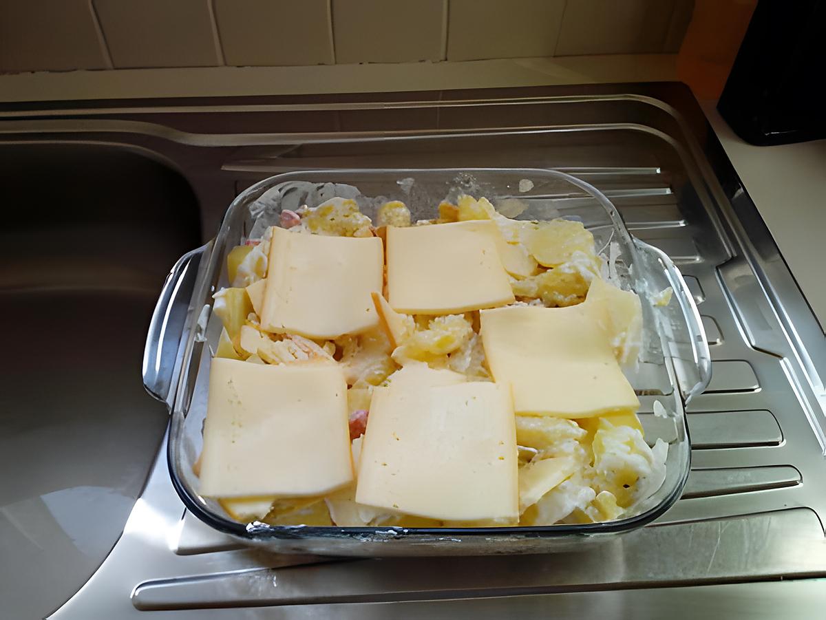 recette gratin a la raclette