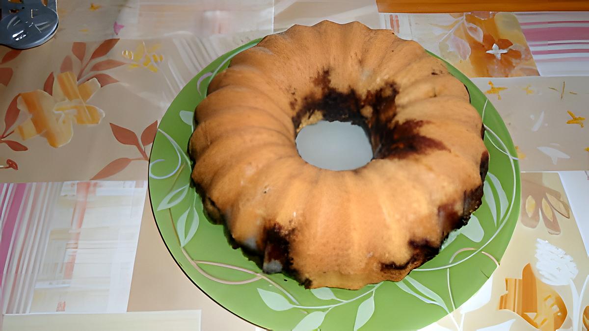 recette Couronne poire choco