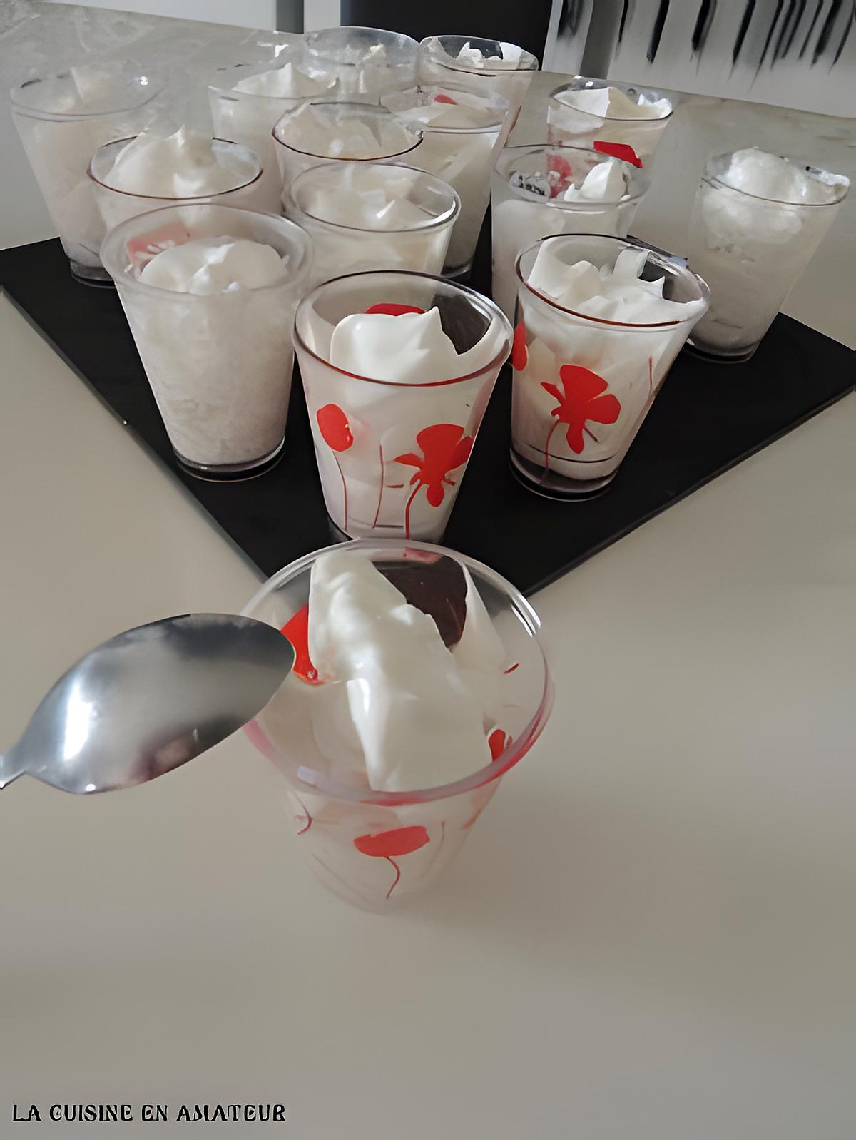 recette Mousse de mascarpone