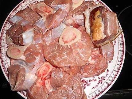 recette Rouelles de veau aux rates et échalotes