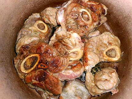 recette Rouelles de veau aux rates et échalotes