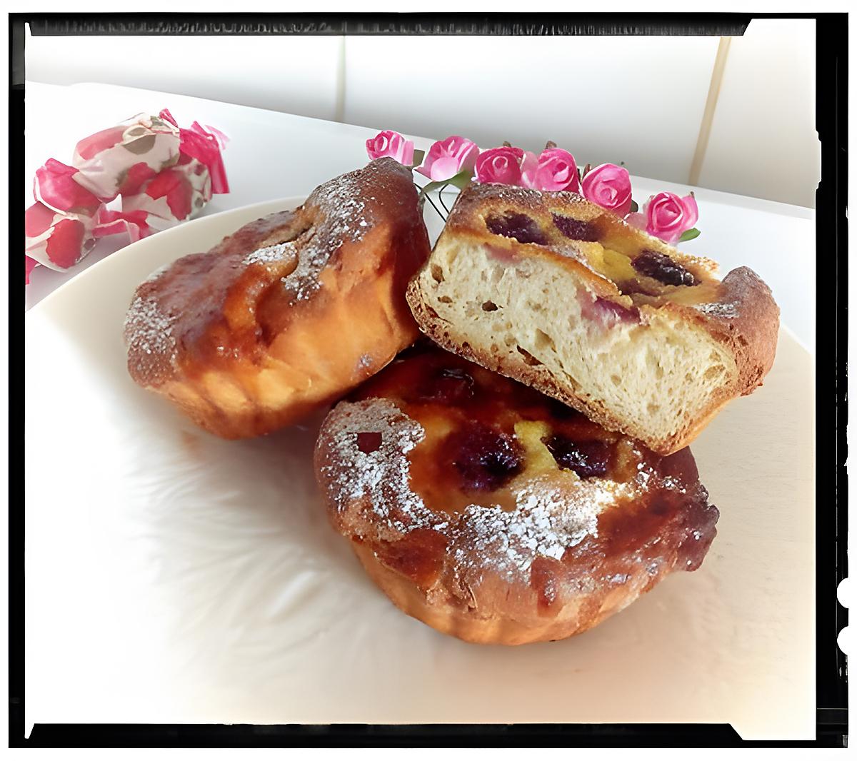 recette les tartelettes sont levées à la noix de coco-framboise