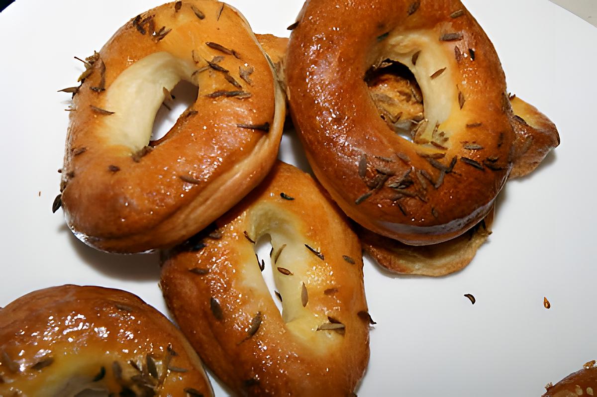 recette Mini Bagel au bacon et pruneaux