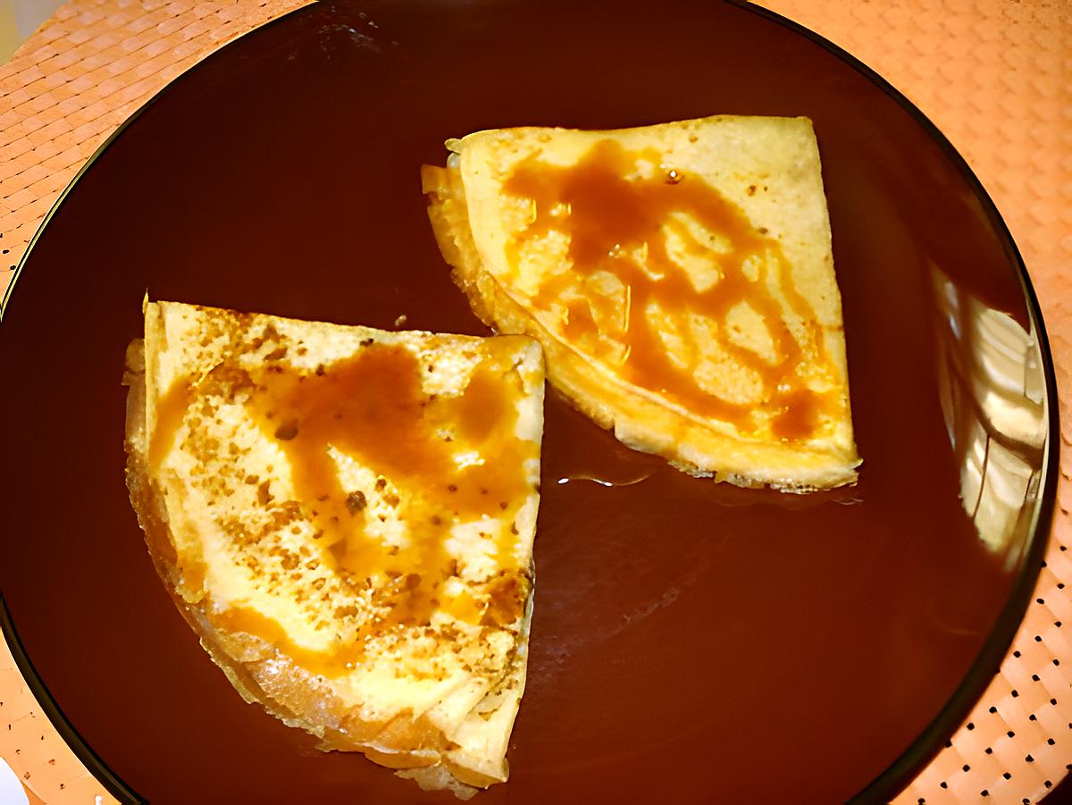 recette crêpes à la confiture de lait