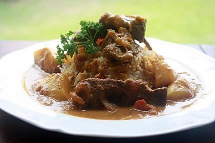 recette Bœuf de curry