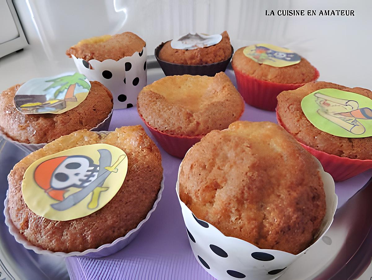 recette MUffins arôme chewing gum